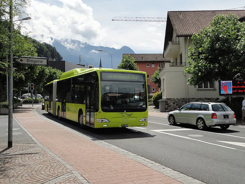 リヒテンシュタインのバス