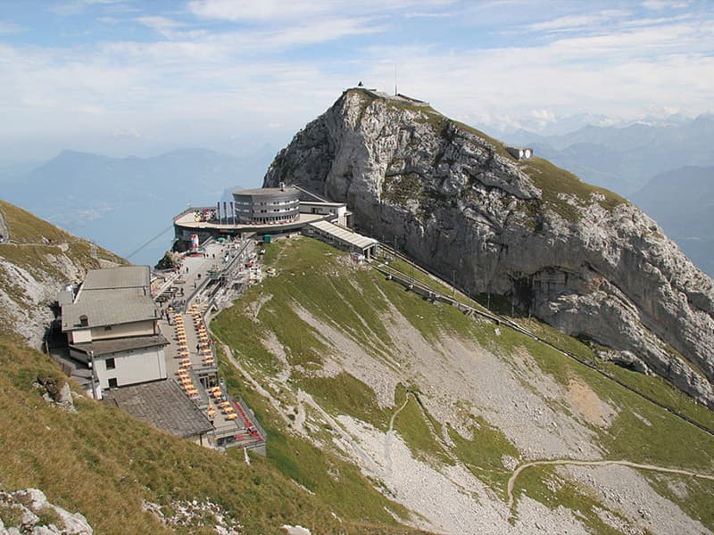 ピラトゥス山頂