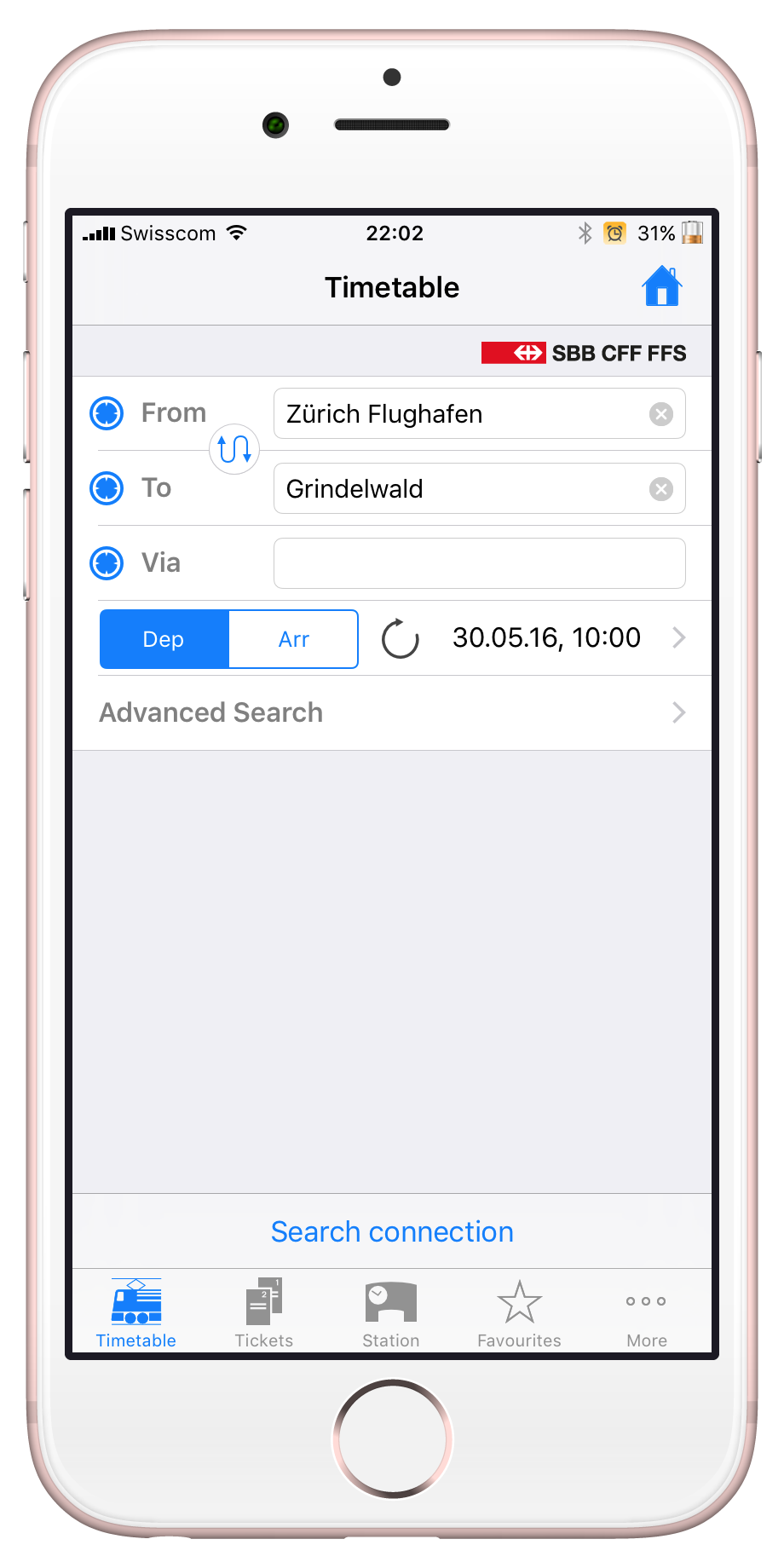 SBB Mobile App