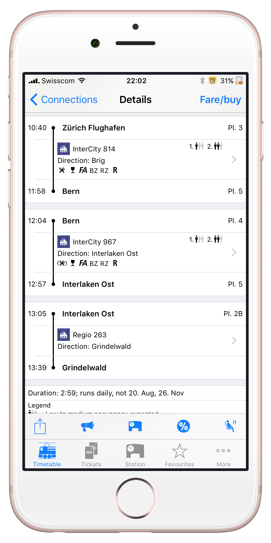 SBB Mobile App