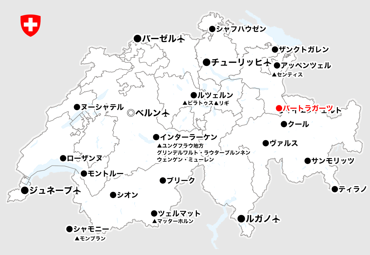 バートラガーツの位置