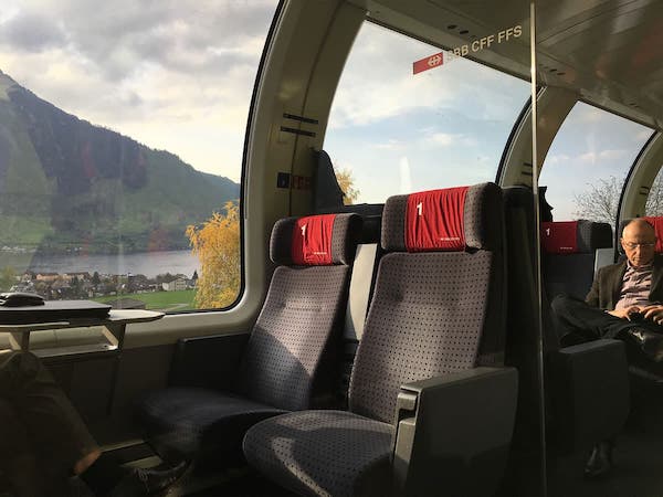 スイス鉄道の旅